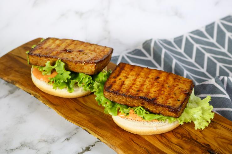 Vegan Tofu Burgers - Bit of Yum